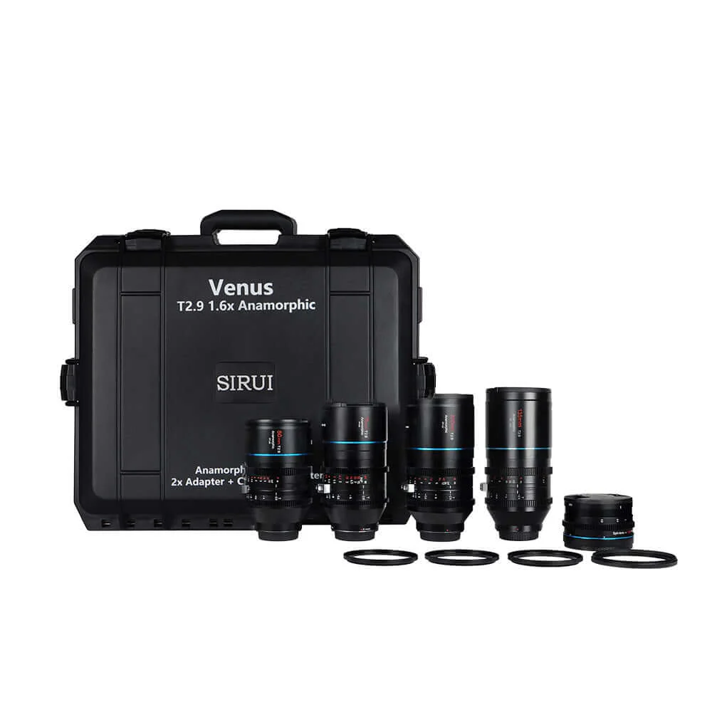 SIRUI Venus Full-Frame Anamorphic Cinema Lens Kit