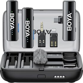 BOYA BOYALINK 2 All-in-One Wireless Lavalier Microphone