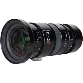 black camera lens