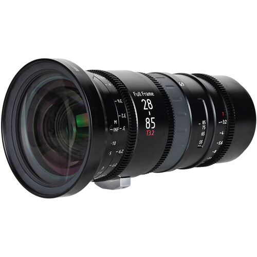 black camera lens