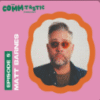An image of a man in a pink background with the Commtastic logo.